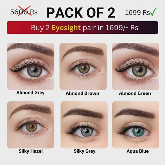 Buy any 2 Eyesight pair in 1699