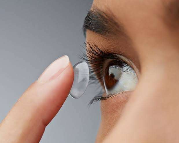 Transparent Contact Lenses