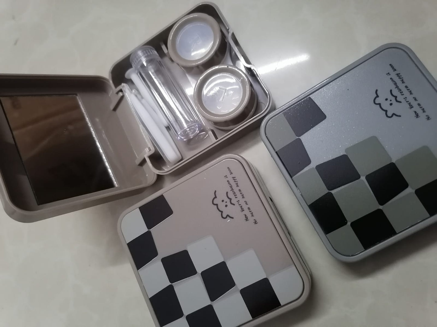 Black white Lens Travel Kit