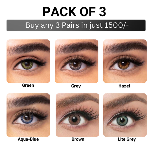 Buy Any 3 pairs Of Lenses In Just 1500